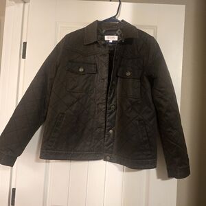 Shyanne Dark Brown Quilted Jacket